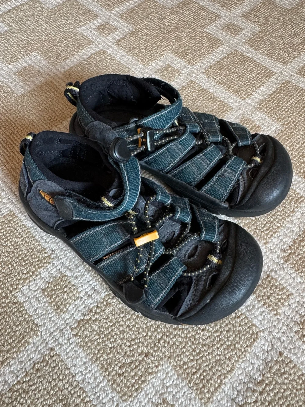 KEEN Newport H2 Waterproof Sport Sandals Blue Black Little Kids 13